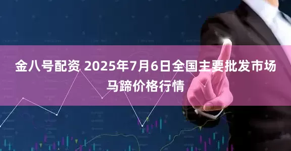 金八号配资 2025年7月6日全国主要批发市场马蹄价格行情