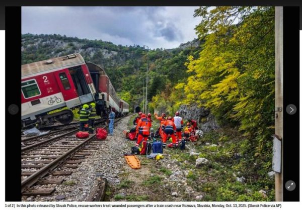中兴证券 斯洛伐克两列火车相撞 约100人受伤